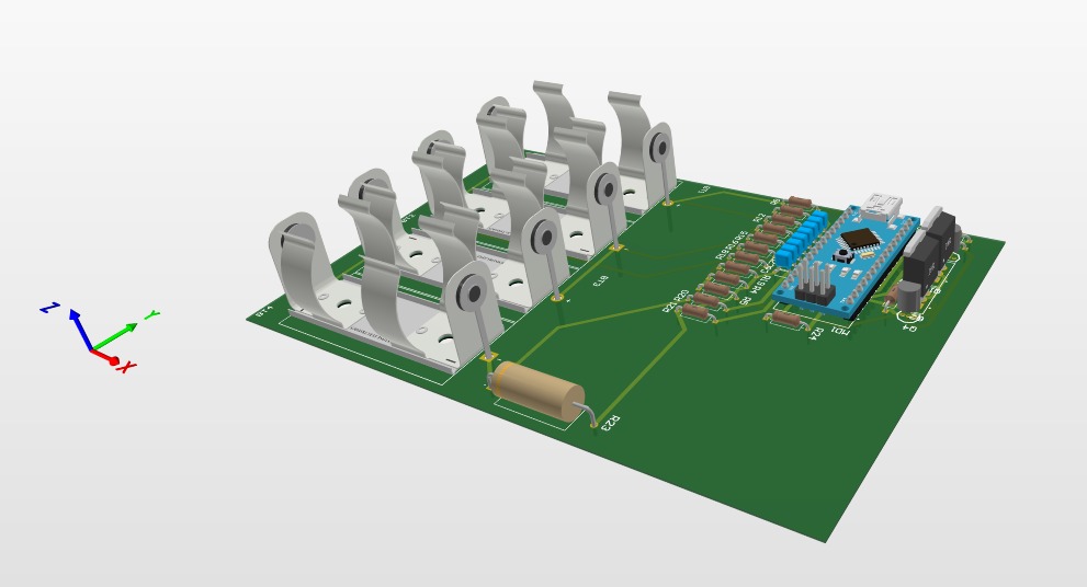 STM32-based 16S Smart BMS prototype PCB with LTC3300-1 active balancing circuitry